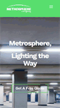 Mobile Screenshot of metrospherelight.com